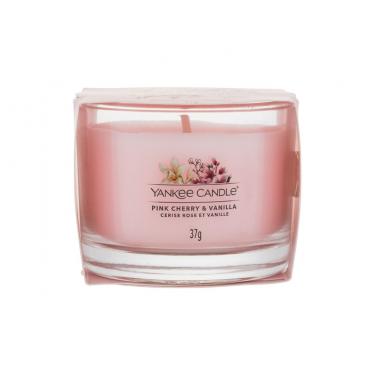 Yankee Candle Pink Cherry & Vanilla   37G    Unisex (Candela Profumata)