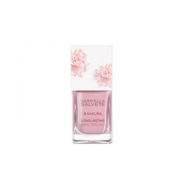 Gabriella Salvete Flower Shop Longlasting Nail Polish  11Ml 8 Sakura   Per Donna (Smalto Per Unghie)