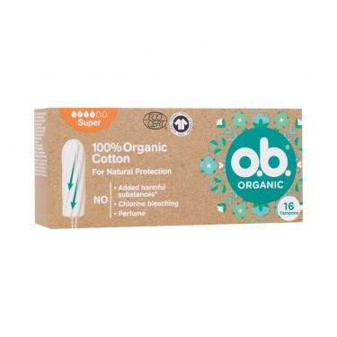 O.B. Organic      16Pc Per Donna (Tampon) Super