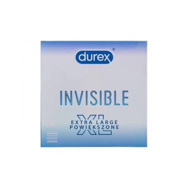 Durex Invisible      3Pc Per Uomo (Condoms) Xl