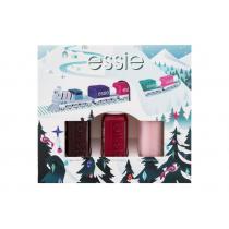 Essie Nail Polish Christmas Mini Trio Pack Nail Polish 15 Ml + Nail Polish 15 Ml + Nail Polish 15 Ml 15Ml Bordeaux   Per Donna (Smalto Per Unghie)