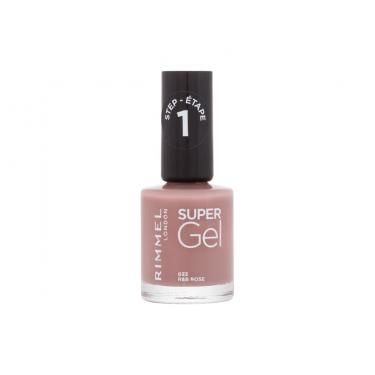 Rimmel London Super Gel Step1  12Ml 033 R&B Rose   Per Donna (Smalto Per Unghie)