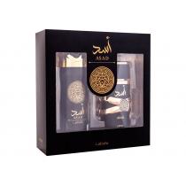 Lattafa Asad    EDP 100 ml + Deodorant 200 ml Deodorant  100ml(Eau de Parfum) Per Uomo