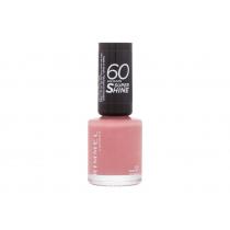 Rimmel London 60 Seconds Super Shine  8Ml 235 Preppy In Pink   Per Donna (Smalto Per Unghie)