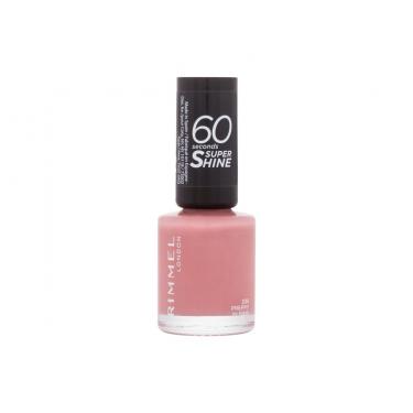 Rimmel London 60 Seconds Super Shine  8Ml 235 Preppy In Pink   Per Donna (Smalto Per Unghie)