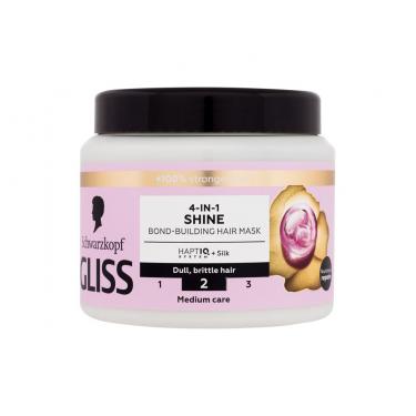 Schwarzkopf Gliss  4-In-1 Hair Mask    400Ml Per Donna (Hair Mask) Shine