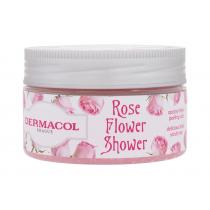 Dermacol Rose Flower Shower Body Scrub  200G    Per Donna (Peeling Per Il Corpo)