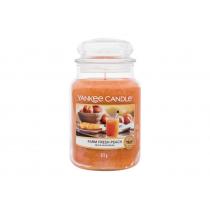 Yankee Candle Farm Fresh Peach   623G    Unisex (Candela Profumata)