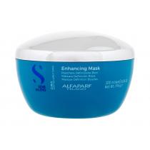 Alfaparf Milano Semi Di Lino Curls Enhancing Mask  200Ml    Per Donna (Maschera Per Capelli)