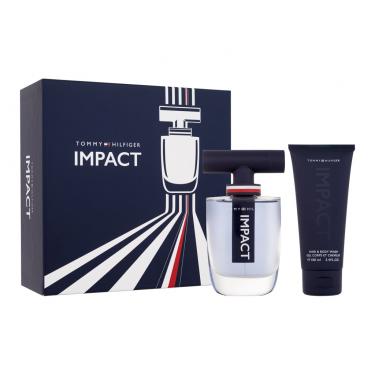 Tommy Hilfiger Impact  Set Edt 100 Ml + Shower Gel 100 Ml + Edt 4 Ml Shower Gel Wm00000101 100Ml M (Eau De Toilette)