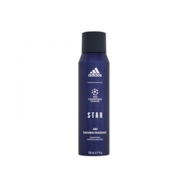 Adidas Uefa Champions League  Aromatic & Citrus Scent    150Ml Per Uomo (Deodorant) Star