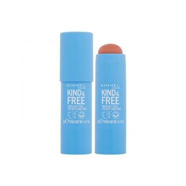 Rimmel London Kind & Free Tinted Multi Stick 5G  Per Donna  (Blush)  002 Peachy Cheeks