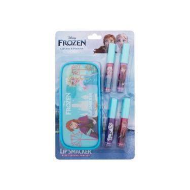 Lip Smacker Disney Frozen   Lip Shine 4 X 6 Ml + Cosmetic Bag Cosmetic Bag 2620000101 6Ml K (Lip Gloss) Lip Gloss & Pouch Set