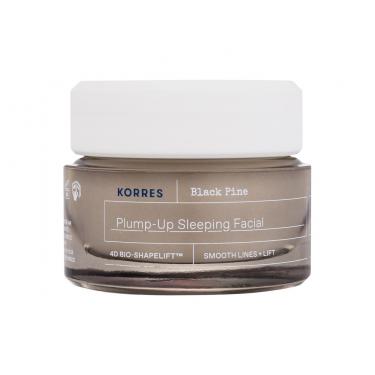 Korres Black Pine      40Ml Per Donna (Night Skin Cream) Plump-Up Sleeping Facial