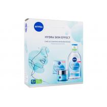 Nivea Hydra Skin Effect  Daily Gel Hydra Skin Effect 50 Ml + Micellar Watter Hydra Skin Effect 400 Ml 50Ml   Gift Set Per Donna (Gel Viso)
