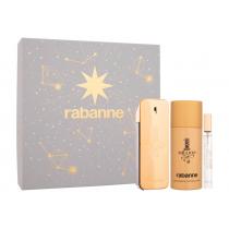 Paco Rabanne 1 Million    Edt 100 ml + Deodorant 150 ml + Edt 10 ml Deodorant  100ml(Eau de Toilette) Per Uomo
