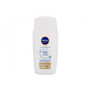 Nivea Uv Face Specialist  Spf50+    40Ml Per Donna (Face Sun Care) Derma Skin Clear