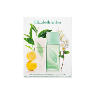 Elizabeth Arden Green Tea    Edt 100 ml + Body Cream 100 ml Body Cream  100ml(Eau de Toilette) Per Donna