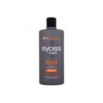 Syoss Men Power Shampoo 440Ml  Per Uomo  (Shampoo)  