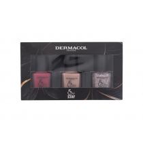 Dermacol 5 Day Stay   Nail Polish 5 Day Stay 11 Ml 38 Cherry Blossom + Nail Polish 5 Day Stay 11 Ml 51 Daylight + Nail Polish 5 Day Stay 11 Ml 05 Lucky Charm   11Ml W (Nail Polish) Nail Polish Collection