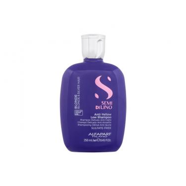 Alfaparf Milano Semi Di Lino Anti-Yellow Low Shampoo  250Ml    Per Donna (Shampoo)