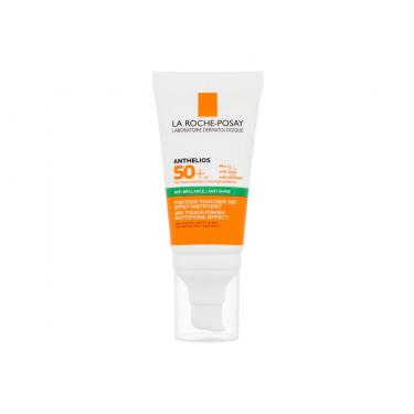 La Roche-Posay Anthelios Anti-Shine Non-Perfumed Dry Touch Gel-Cream  50Ml   Spf50 Per Donna (Cura Del Sole Per Il Viso)