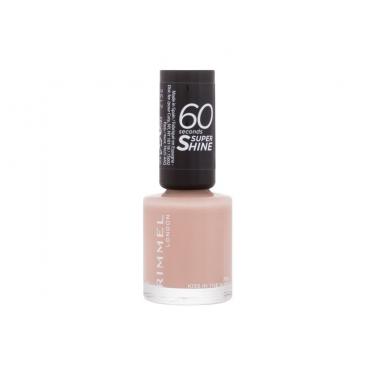 Rimmel London 60 Seconds Super Shine  8Ml 708 Kiss In The Nude   Per Donna (Smalto Per Unghie)