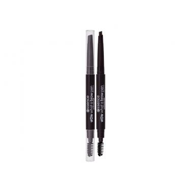 Essence Wow What A Brow Pen 0,2G  Per Donna  (Eyebrow Pencil) Waterproof 04 Black-Brown