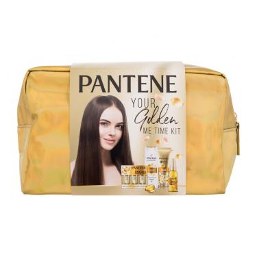 Pantene Pro-V   Shampoo Intensive Repair 250 Ml + Conditioner Intensive Repair 160 Ml + Hair Oil Keratin Protect Oil 100 Ml + Serum Shots Intensive Repair 3X15 Ml + Cosmetic Bag Hair Serum 2120000101 250Ml W (Shampoo) Your Golden Me Time Kit