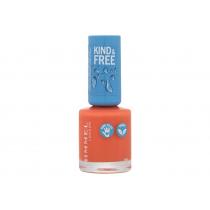 Rimmel London Kind & Free  8Ml  Per Donna  (Nail Polish)  170 Amber Blaze