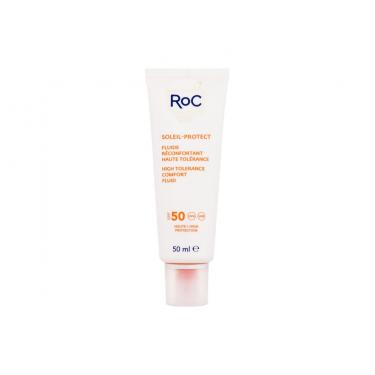Roc Soleil-Protect High Tolerance Comfort Fluid  50Ml   Spf50 Per Donna (Cura Del Sole Per Il Viso)