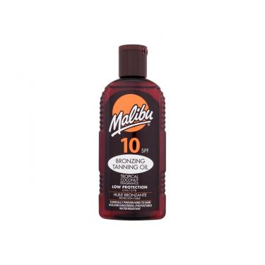 Malibu Bronzing Tanning Oil  Spf10    200Ml Per Donna (Sun Body Lotion)