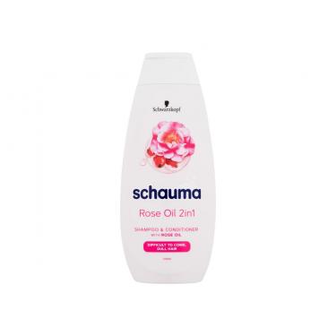 Schwarzkopf Schauma Rose Oil 2In1 400Ml  Per Donna  (Shampoo)  