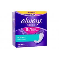 Always Daily Fresh      60Pc Per Donna (Pantyliner) Normal Odour Lock