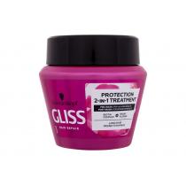 Schwarzkopf Gliss Supreme Length Protection 2-In-1 Treatment 300Ml  Per Donna  (Hair Mask)  