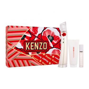 KENZO Flower By Kenzo La Récolte Parisienne   EDP 75 ml + EDP - Refillable 10 ml + Body Lotion 75 ml Body Lotion  75ml(Eau de Parfum) Per Donna