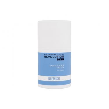 Revolution Skincare Blemish Salicylic Acid & Zinc Pca Gel Cream 50Ml  Per Donna  (Day Cream)  