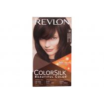 Revlon Colorsilk Beautiful Color  59,1Ml 32 Dark Mahogany Brown   Per Donna (Tinta Per Capelli)