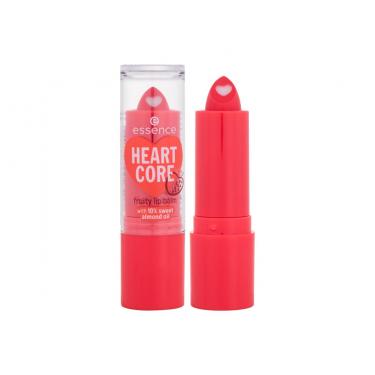 Essence Heart Core Fruity Lip Balm 3G  Per Donna  (Lip Balm)  02 Sweet Strawberry