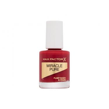 Max Factor Miracle Pure  12Ml  Per Donna  (Nail Polish)  305 Scarlet Poppy