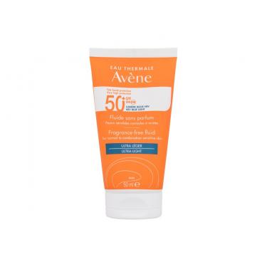 Avene Sun Fragrance-Free Fluid 50Ml  Unisex  (Face Sun Care) Ultra-Light SPF50+ 