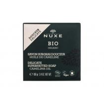 Nuxe Bio Organic Delicate Superfatted Soap  100G   Camelina Oil Per Donna (Saponetta)