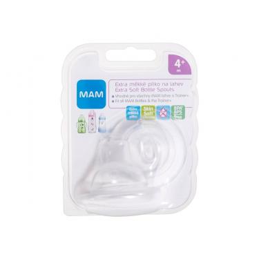 Mam Teat Extra Soft Bottle Spouts 2Pc  K  (Teat) 4m+ 