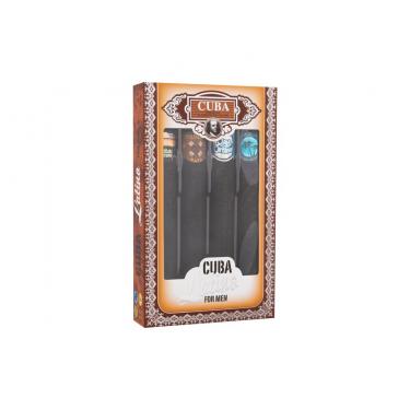 Cuba Latino    EDT Cactus 35 ml + EDT Maya 35 ml + EDT Carnaval 35 ml + EDT Copacabana 35 ml   4x35ml(Eau de Toilette) Per Uomo