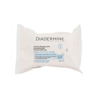 Diadermine Express Fresh 3-In-1 Cleansing Wipes      40pc(Cleansing Wipes) Per Donna