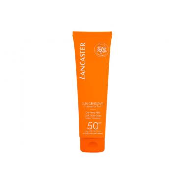 Lancaster Sun Sensitive Luminous Tan Oil-Free Milk 150Ml  Unisex  (Sun Body Lotion) SPF50 