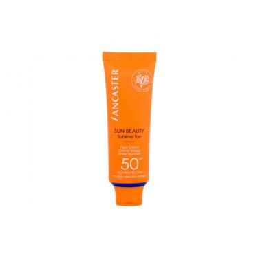 Lancaster Sun Beauty Face Cream  50Ml   Spf50 Per Donna (Cura Del Sole Per Il Viso)