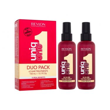 Revlon Professional Uniq One All In One Hair Treatment 1Balení  Per Donna  (Leave-In Hair Care) Duo Pack 