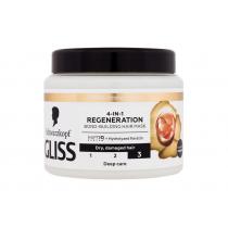 Schwarzkopf Gliss  4-In-1 Hair Mask    400Ml Per Donna (Hair Mask) Regeneration