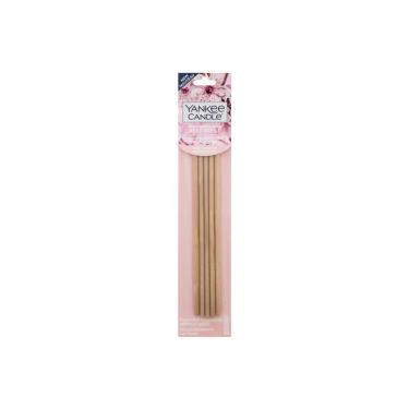 Yankee Candle Cherry Blossom Pre-Fragranced Reed Refill  5Pc    Unisex (Spray Per Casa E Diffusore)